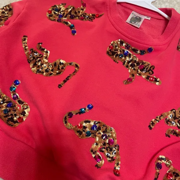 Queen of sparkles sweatshirt - Image 2
