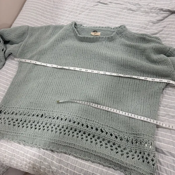 Cupio‎ teal sweater large - Image 4