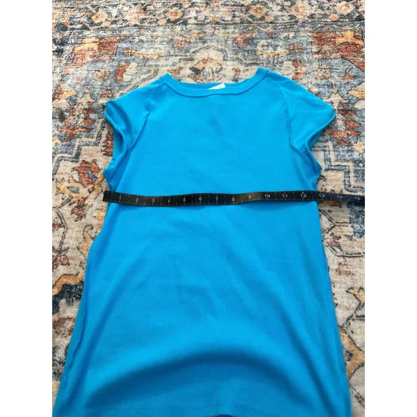 We the free aqua blue shirt - Image 3