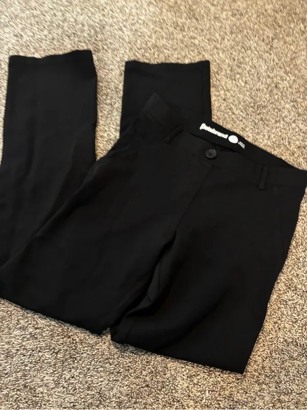 Betabrand Stretch Pull On Classic Comfy Work Pants - Image 4
