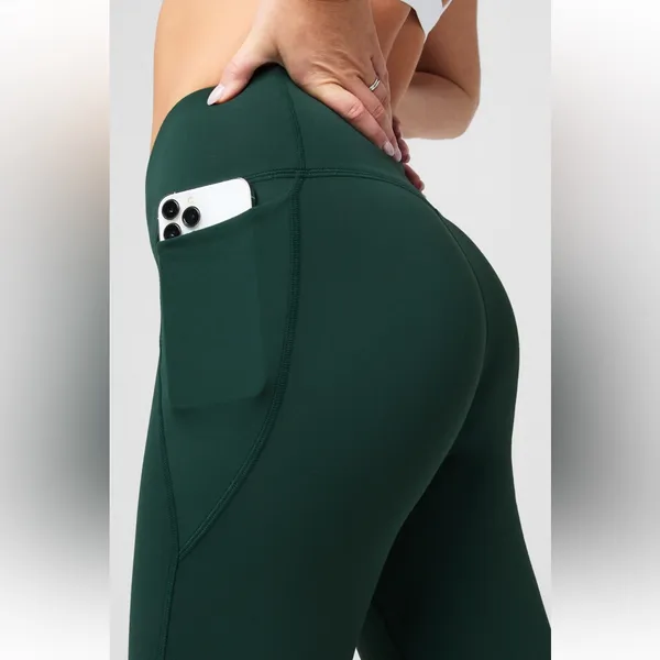 Fabletics PureLuxe High-Waisted Leggings CrosseOver Flare - Image 2