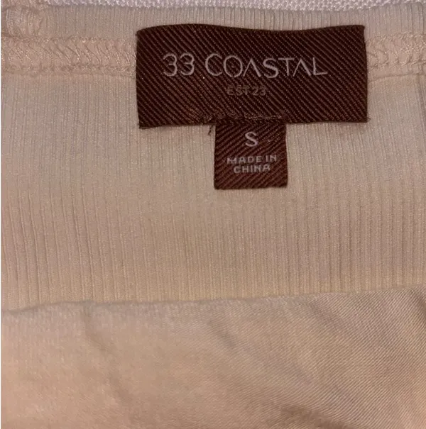 Ivory Lace Fitted Tank by 33 Coastal Tan - Image 2
