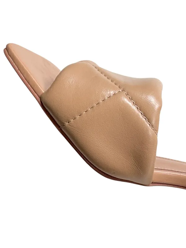 Vince Camuto Leather Alerti Heeled Sandals Tan Size 7.5 - Image 5