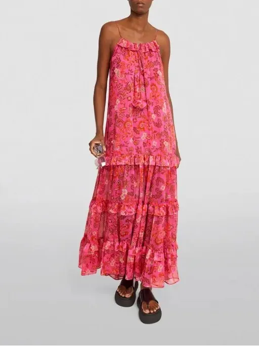 Misa Los Angeles Magdalena Maxi Dress in Careyes Flora Small - Image 2