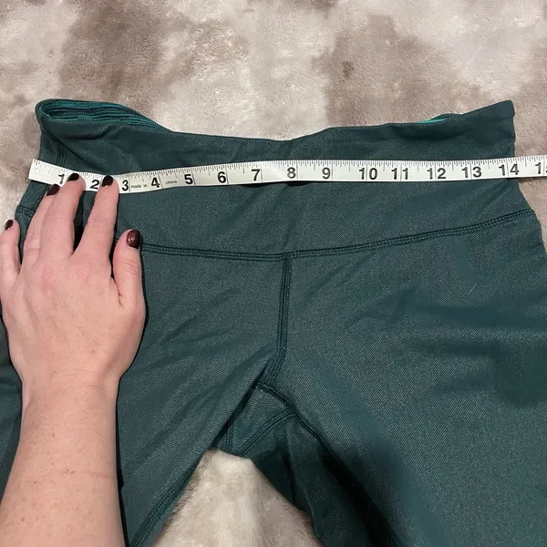 Lululemon Class Stretch Butter Soft Leggings in Green (Size 8, 27” inseam) - Image 5