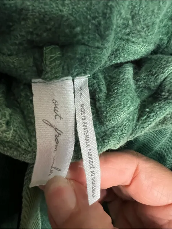 Urban Outfitters Out From‎ Under Green Fold Over Terry Cloth Comfy Cozy Lounge Shorts - Image 5