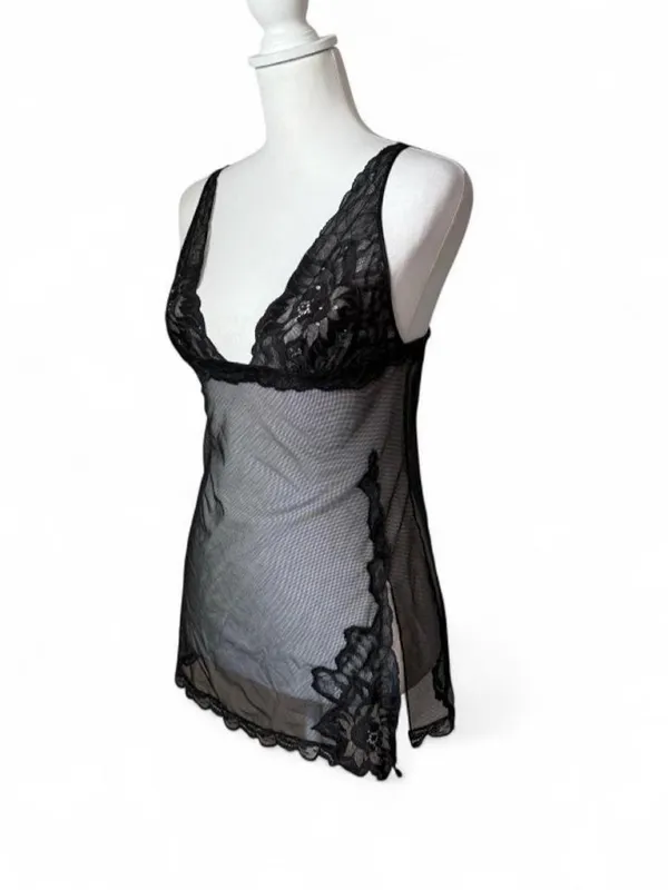 Victoria’s Secret Black Slip small Y2K - Image 3