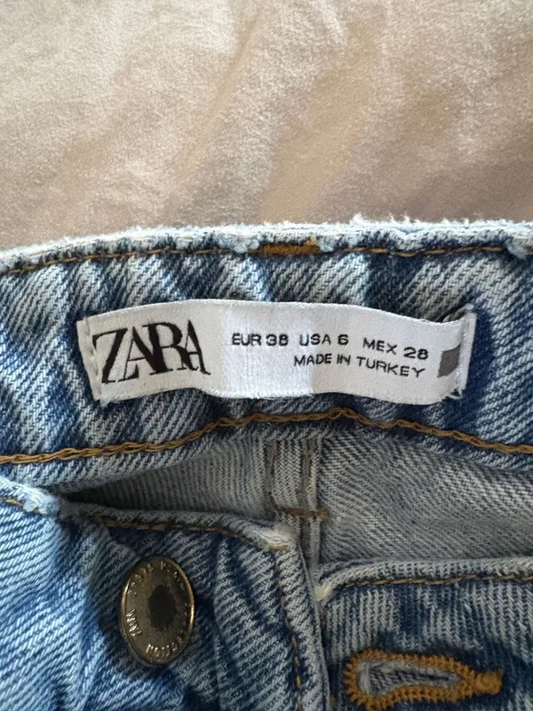 ZARA High Rise Jeans - Image 6