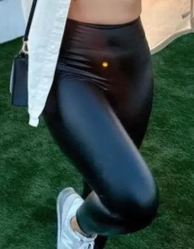 Aerie real luxe faux leather leggings - Image 2
