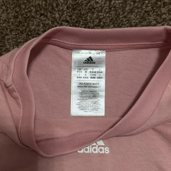 Adidas pink workout tank - Image 3
