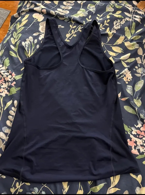 Nike ole miss club tennis athletic Racerback tank top - Image 3