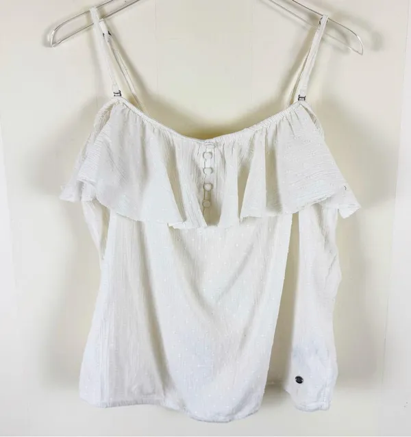 Roxy Flounce Ruffle Cami Top - Image 8