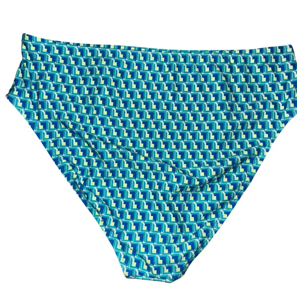 High waisted geo print bikini - Image 6