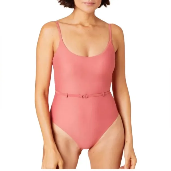 ANDIE The Riviera Belted One Pcs Swimsuit Sz M Retro Nostalgia Feminine Y2K NWT - Image 3