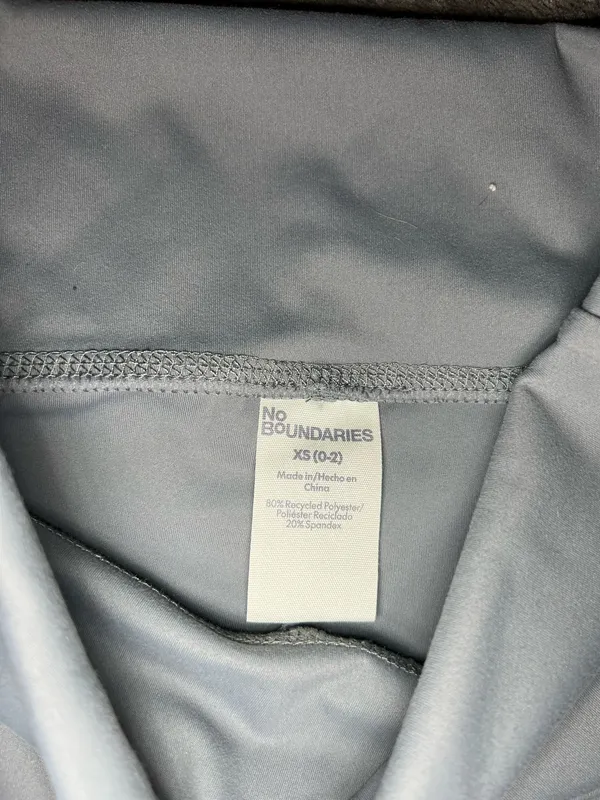 No Boundaries Fold Over Booty Shorts - Image 3