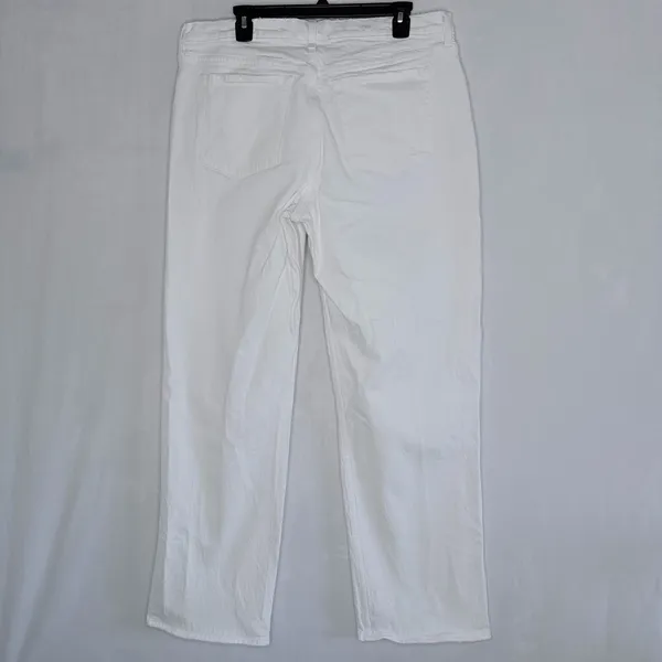 Abercrombie & Fitch White Baggy Low Rise Jeans - Image 8