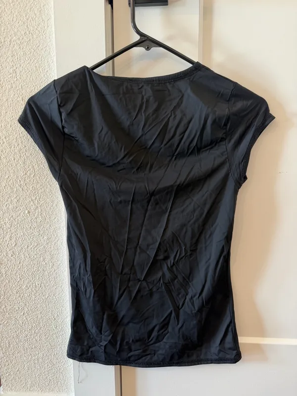 ZARA Fitted Top Black - Image 2