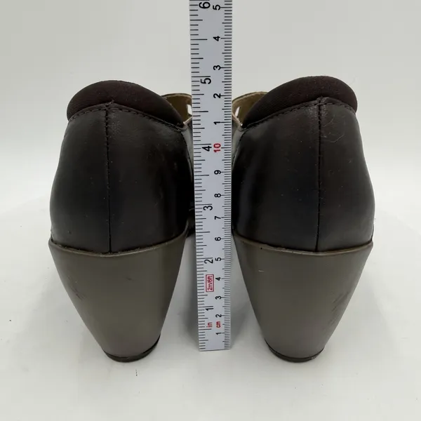 Merrell Evera Bracken Mary Jane Brown Open Toe Pump‎ Heels US Women's Size 6 - Image 6