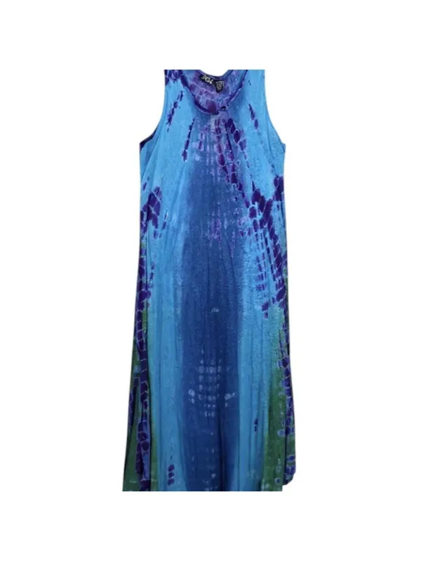 Women's Blue and Multi Dress Size undefined - Image 3