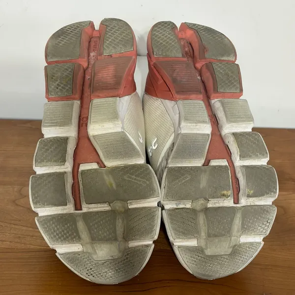 On Running Cloudflyer White Coral Women 7.5 21.99626 Helion CloudTec Sneakers - Image 7