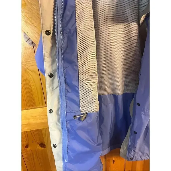 Columbia Sportswear Interchange Jacket Blue Beige Med Core Women's (1965) Read - Image 6