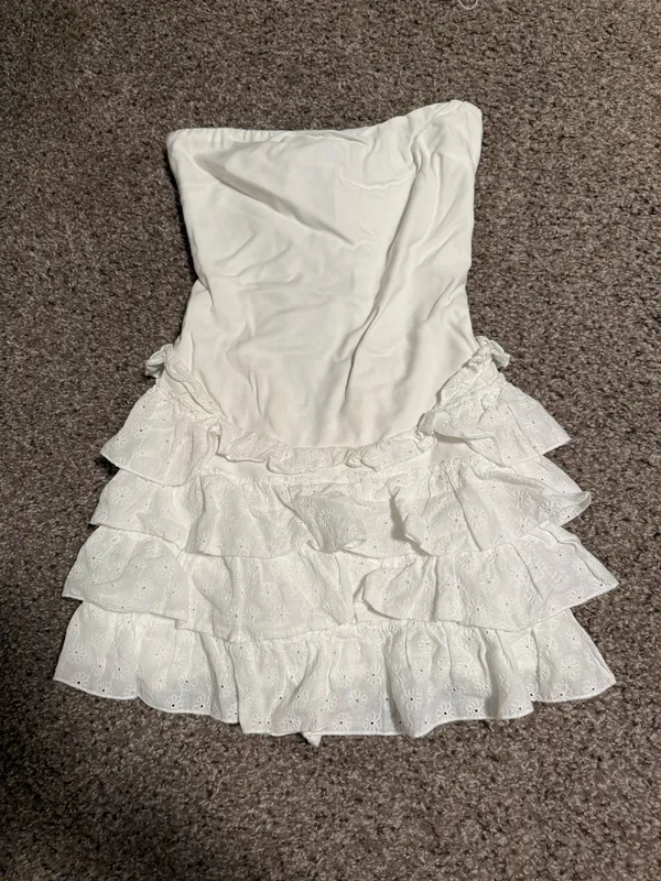 White Romper Size M - Image 2