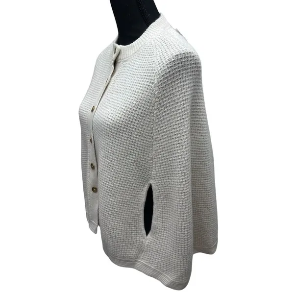 VTG Penguin Munsingwear Lambswool Cashmere Poncho‎ Sweater Cape Size Small NWT - Image 3