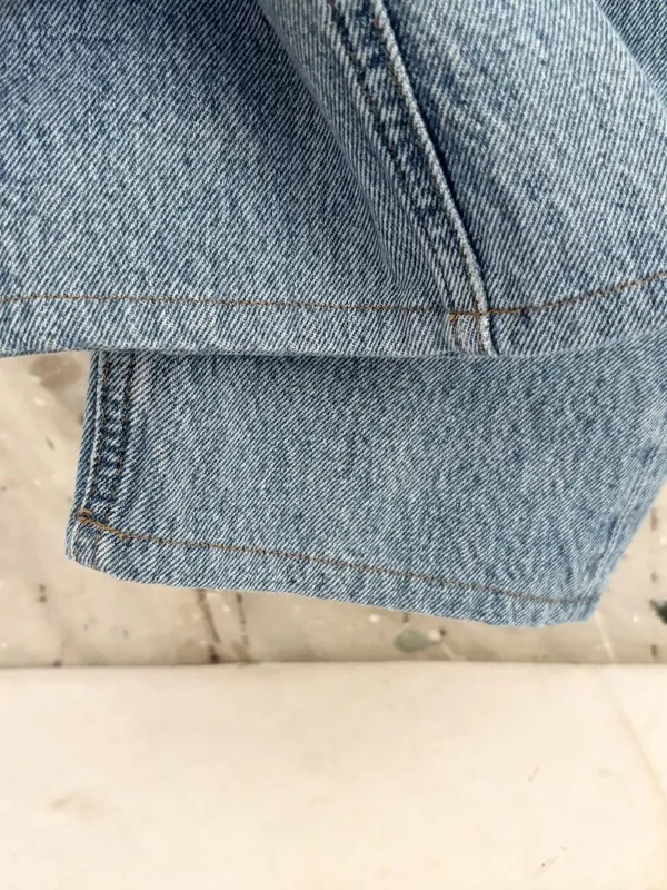AGOLDE 90s Pinch Waist High Rise Straight Jeans in Navigate - Image 3
