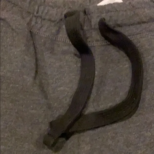 Gap Dark Grey Bottom Zipper Drawstring Joggers - Image 4