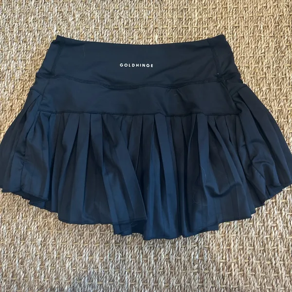 Elegant Black Skater Skirt - Image 2