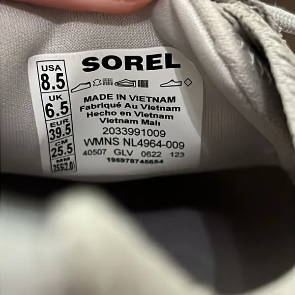 SOREL Sneaker Ona 503 All Season Winter Hiking Waterproof Women's 8.5‎ - Image 12