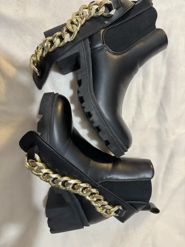 Botines 5 1/2 Black Size 5.5 - Image 4