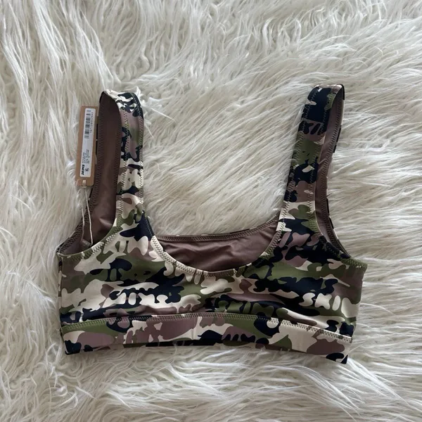 Skims Signature Swim Tank Logo Camo Size XS - Image 6