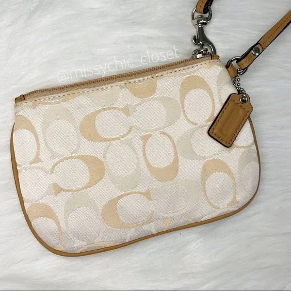 Coach Signature Wristlet - Image 3