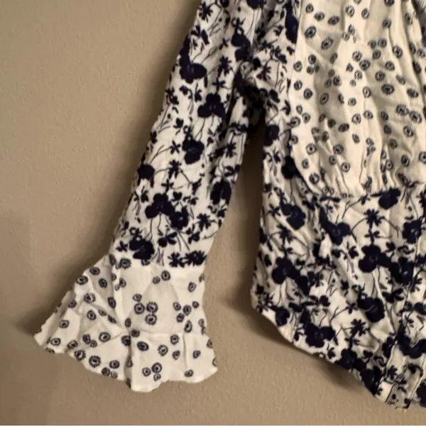 FREE PEOPLE‎ Floral Blouse - Image 3