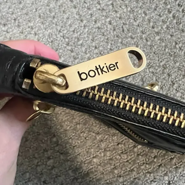 BOTKIER Trigger Leather Studded Clutch Crossbody Bag‎ - Image 4