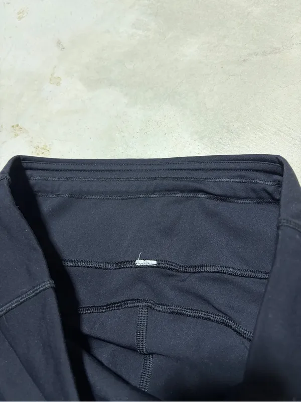 Lululemon Black final lap crop Athletic Leggings 8 - Image 4