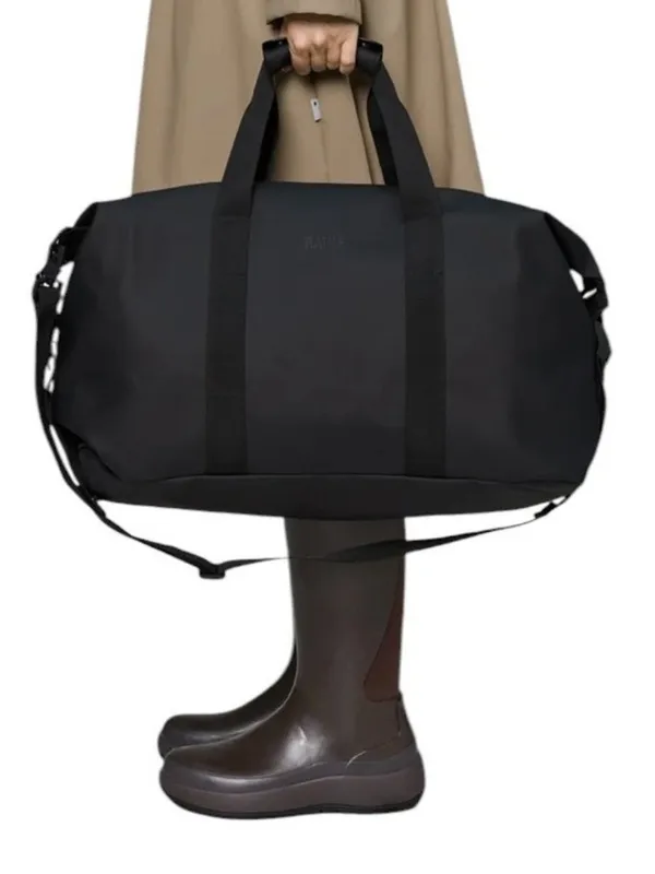 NWT Rains Waterproof Hilo Weekend Duffle Bag W3 14200 Black - Image 13