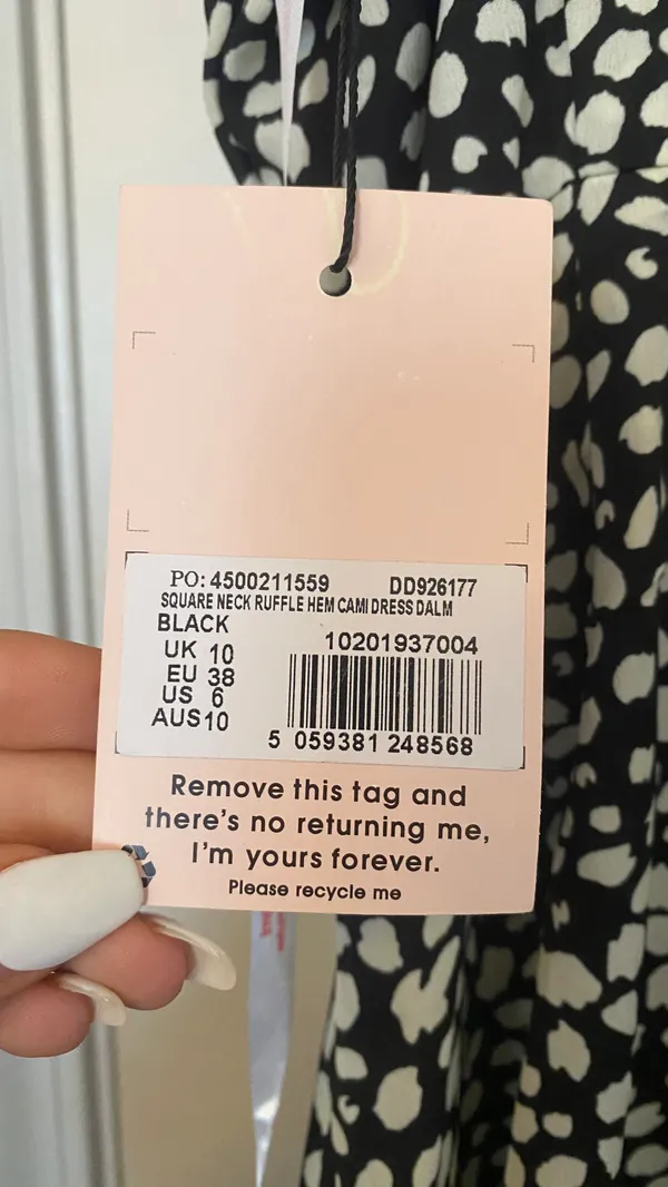 Missguided Dalmatian Print Dress - Image 5