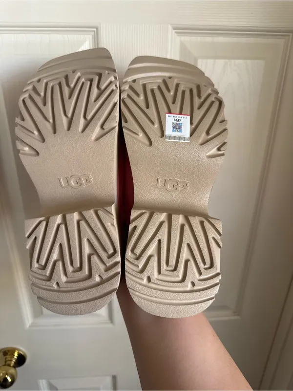 UGG Women's New Heights Platform Slide Sandal In Tropical Pink - Image 7