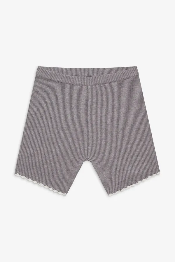 Frankies Bikinis Knit Scalloped Short - Image 3