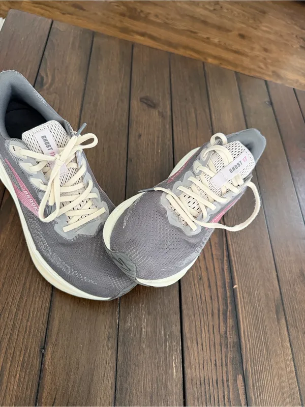 Brooks Ghost 17 Women’s Running Shoes Poppy Seed Pink Bluewash Size 11 - Image 6