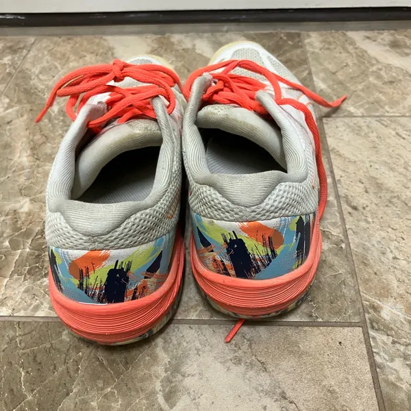 Asics Court Speed FF White Sunrise Tennis Shoes Size 7.5 Training Sneakers - Image 6