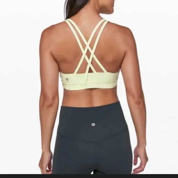 Lululemon Energy Bra in Mint Green $68 active casual workout spring - Image 2