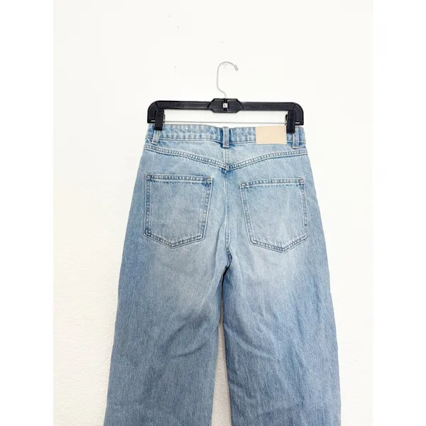 Zara Jean Z.03 Regular Fit High-Waist Long Length Size 4 Light Wash 8228/224/427 - Image 13