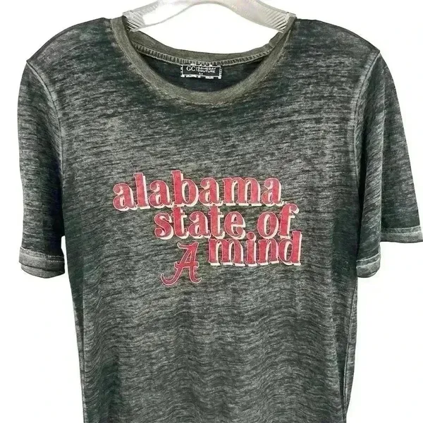 Gameday Couture Women's M Alabama Crimson Tide Boyfriend T-Shirt black/Gray/red‎ - Image 2