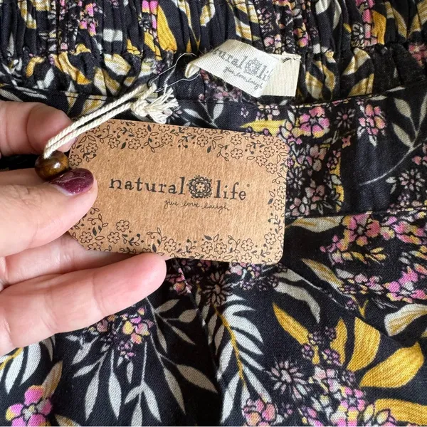NWT Natural Life Holly Wrap Mini Skirt - Image 8