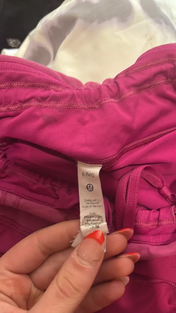 Lululemon Magenta Pace Rival Skirt  - Image 7