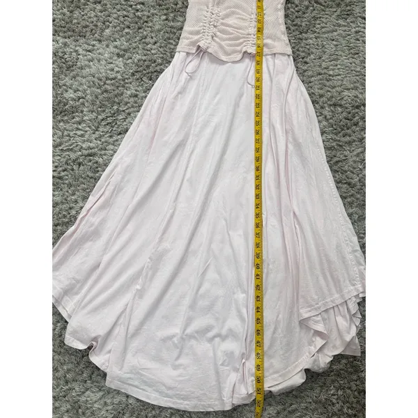 Anthropologie Daily Practice Forward Line Midi Tank Dress in Light Pink Size XXS - Image 15
