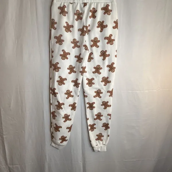 Better Together Gingerbread Print Sweatpants Size Small Preowned - Image 10
